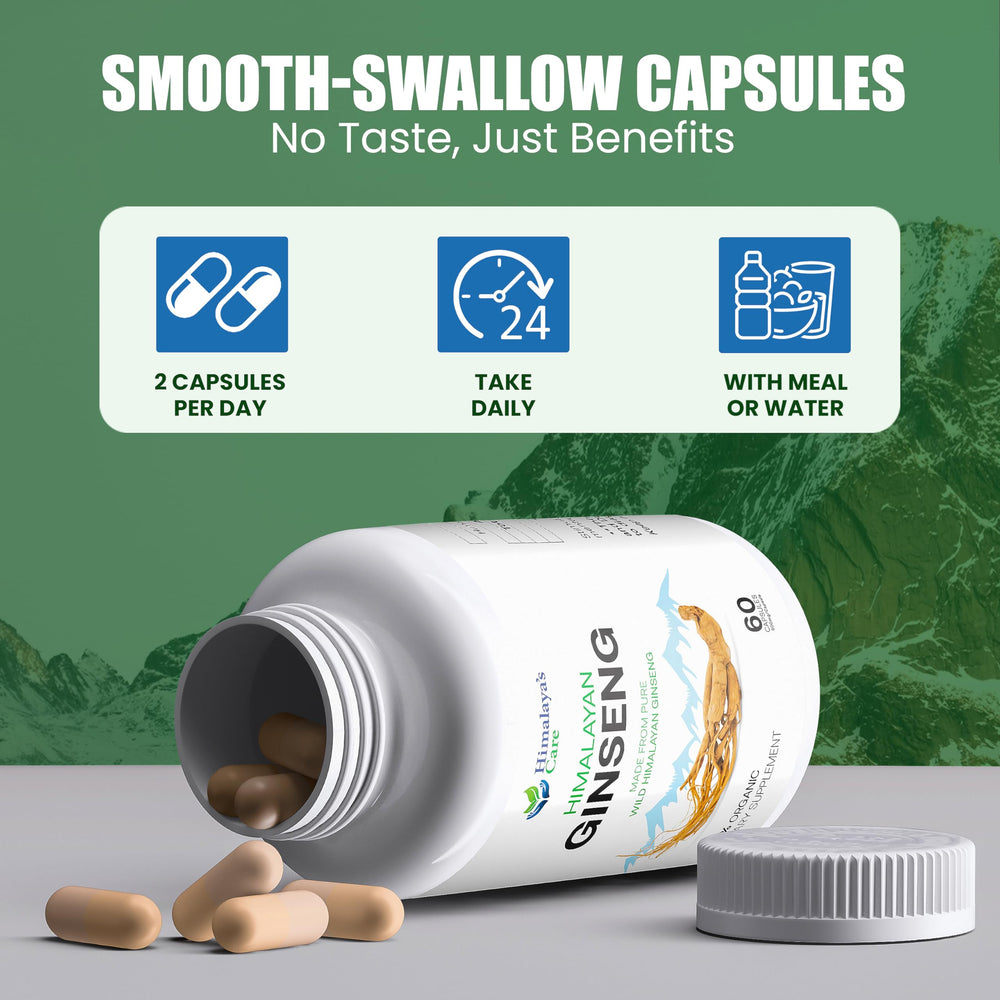 Daily dosage guidance for Panax Ginseng 1000mg