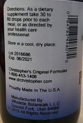 Dropper dispensing formula into a glass