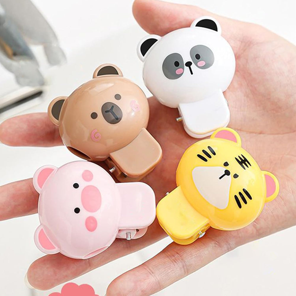 Panda toothbrush head cover.