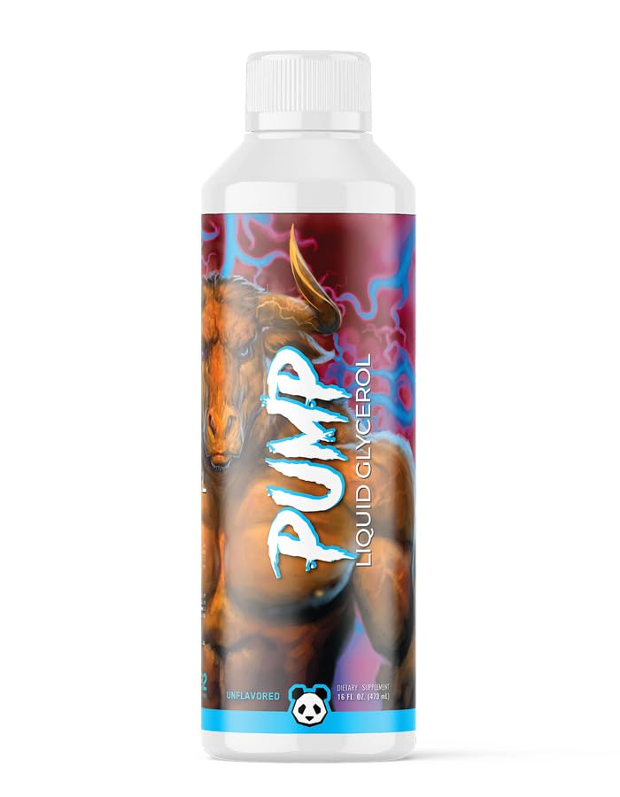 Panda Supps Pump Liquid Glycerol bottle - 16oz