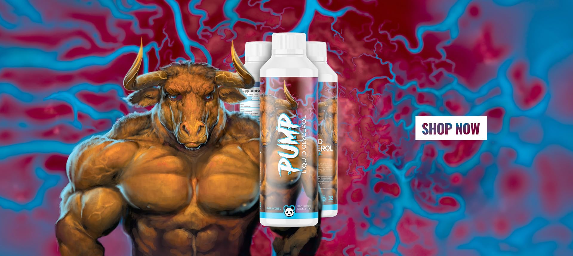 Ingredients panel for Panda Supps Pump Liquid Glycerol