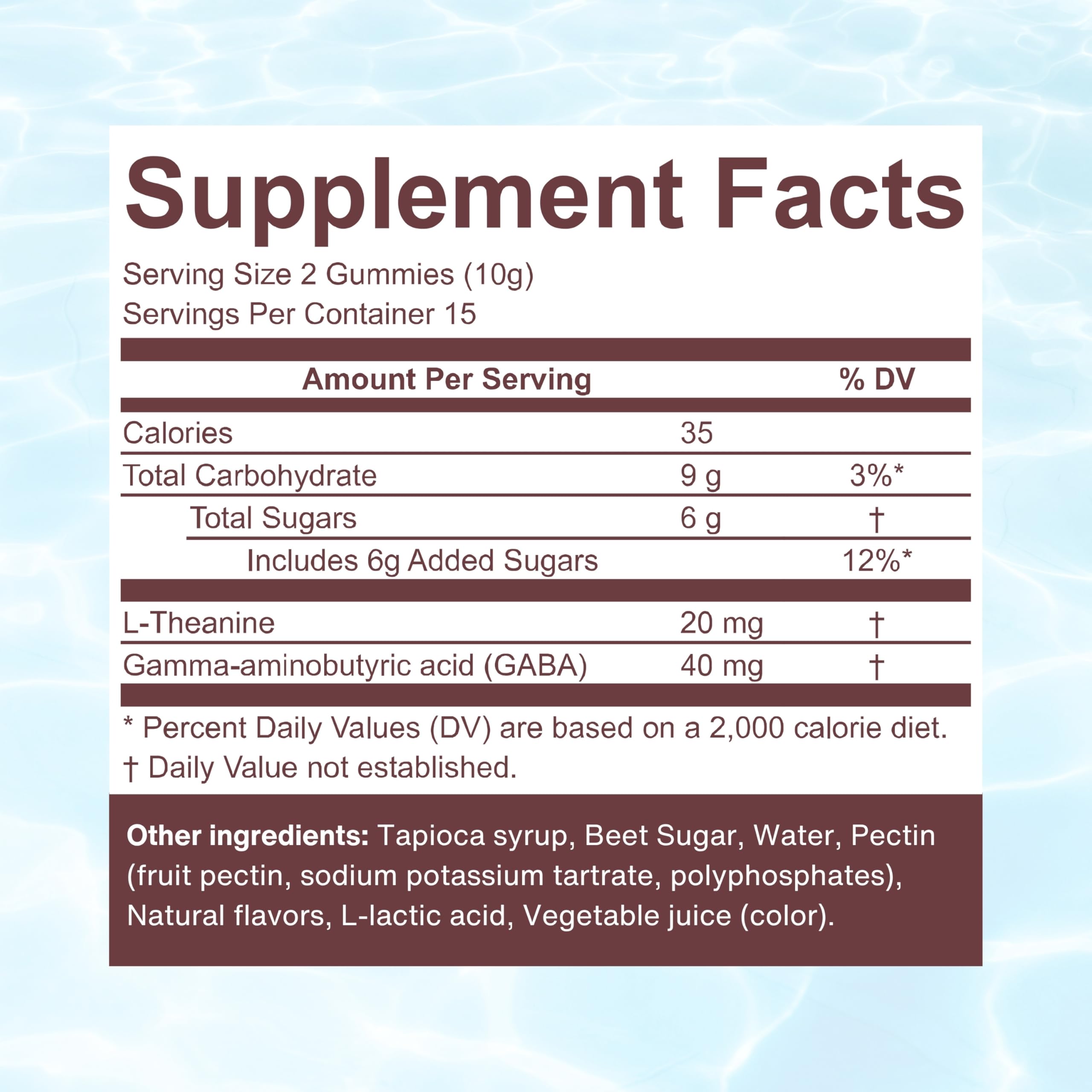 Panic Sour stress gummies bottle with label, 30 count