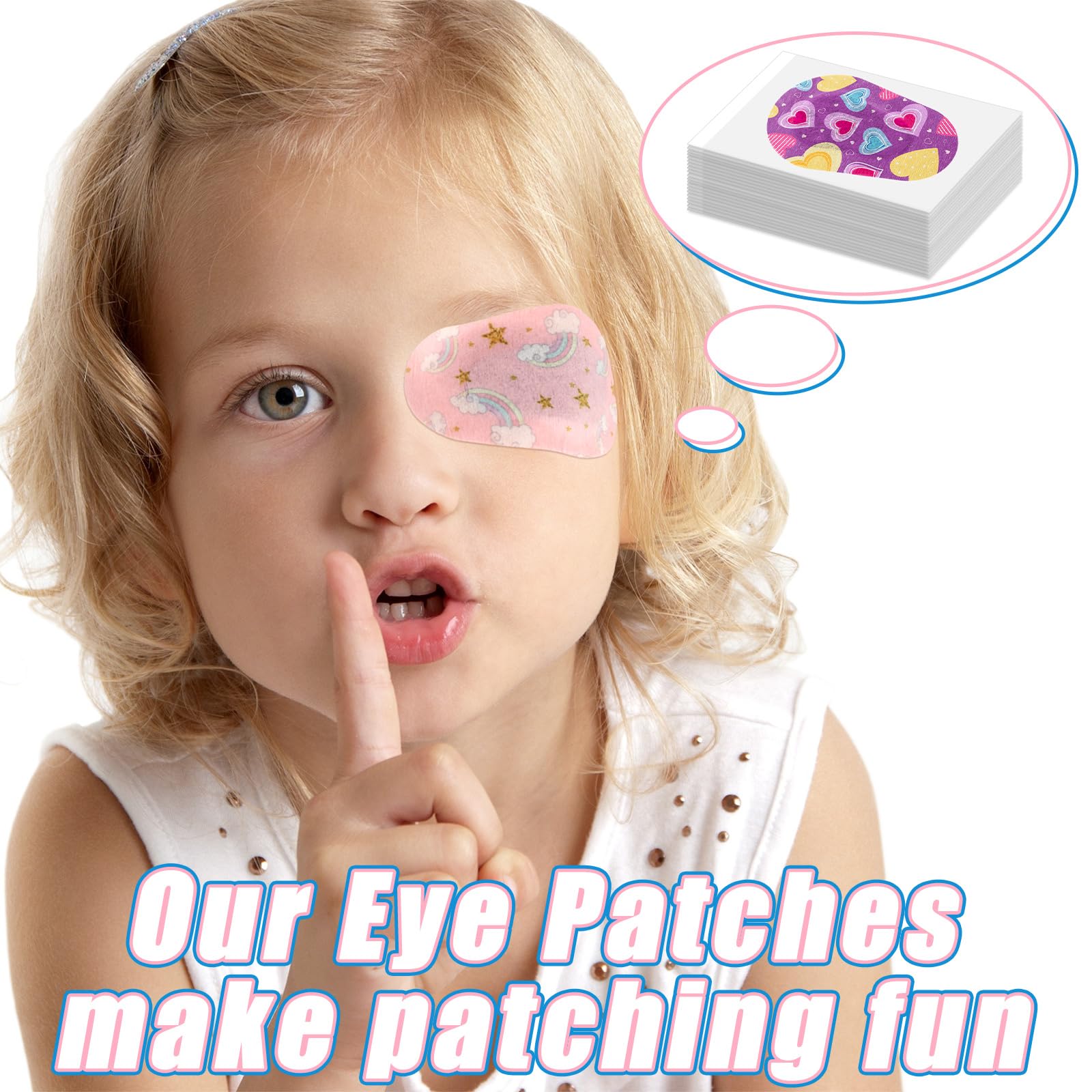 Bulk package display of 36 patches