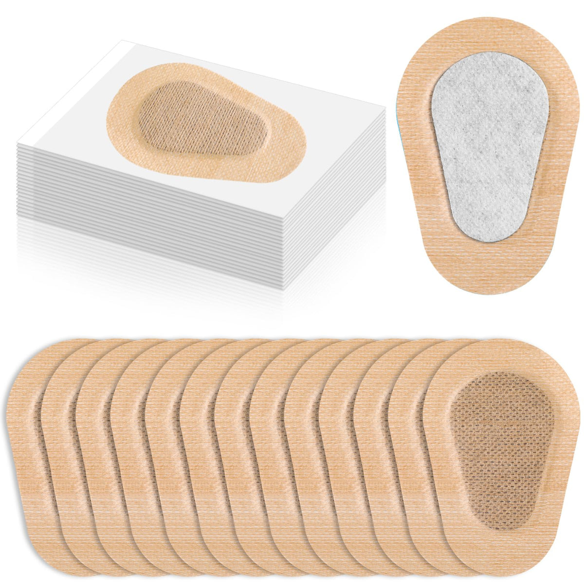 Panitay 40 Pcs Adhesive Eye Patches – package view