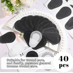 Close-up of Panitay eye patches showing breathable non-woven material