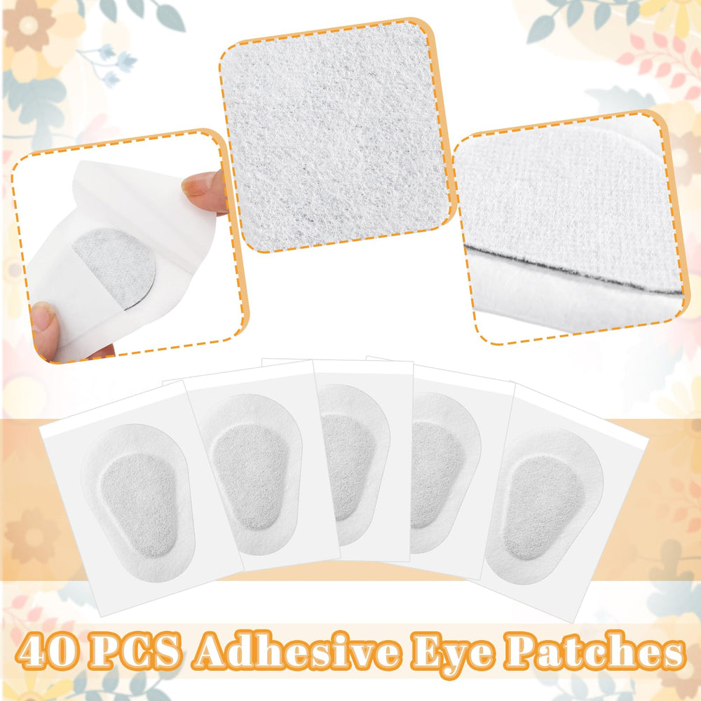 Eye patches stacked with soft texture