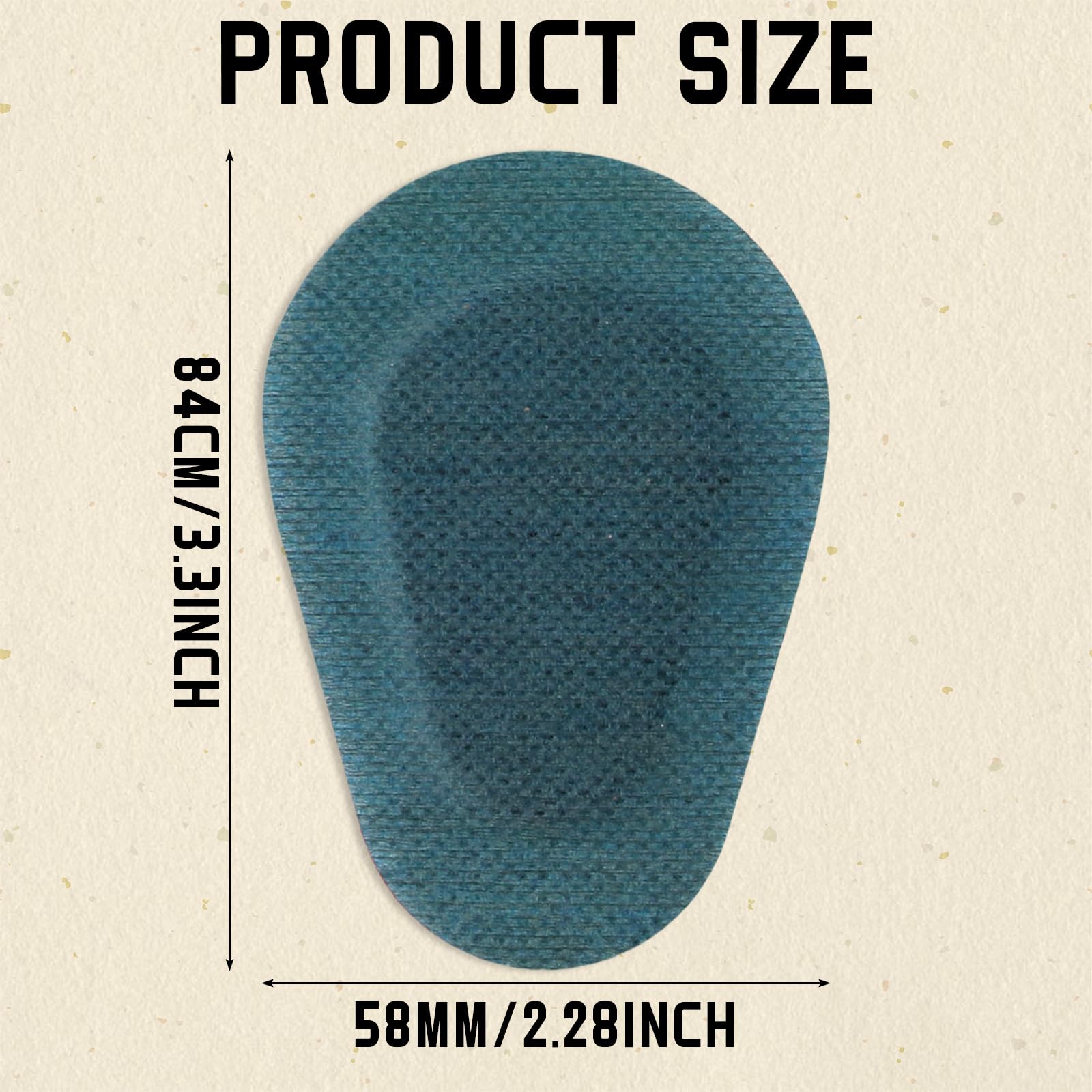 Breathable non-woven cotton eye patch close-up