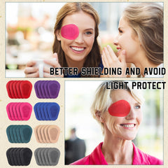 Latex-free adhesive eye patch design