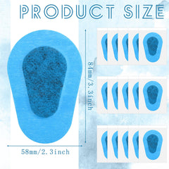 Eye patches for adults with breathable, latex-free design