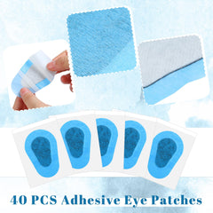 3.3 x 2.3 inch eye patch size for easy wear