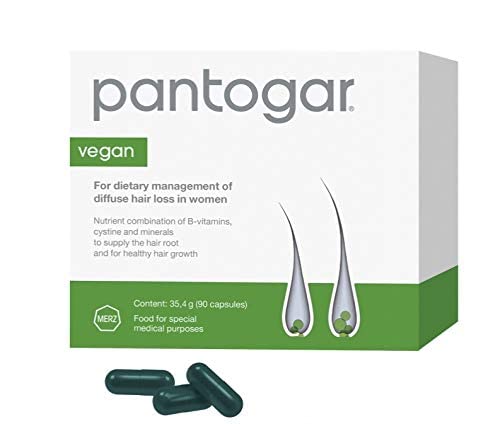 Close-up of Pantogar 180 capsules packaging
