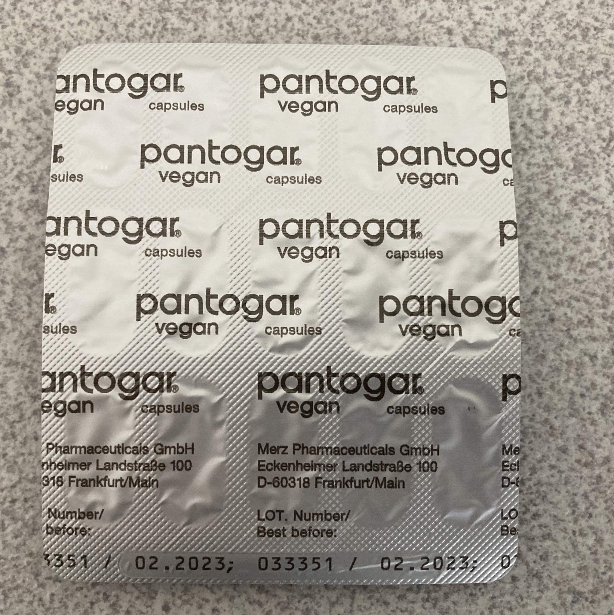 Two-month supply of Pantogar capsules