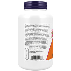 NOW Foods Pantothenic Acid 500 mg packaging