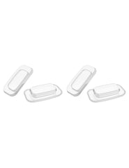 Clear PapaViva nose pads for Oakley Diecutter OX3229 and OX3233-2