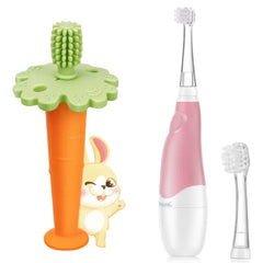 Papablic baby toothbrush teether 6-12 months design