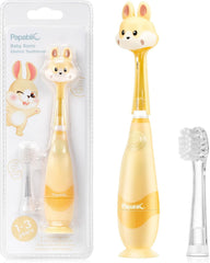 Papablic Bunny toddler toothbrush front view
