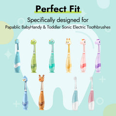 Bundle showing 6 brush heads for Arya