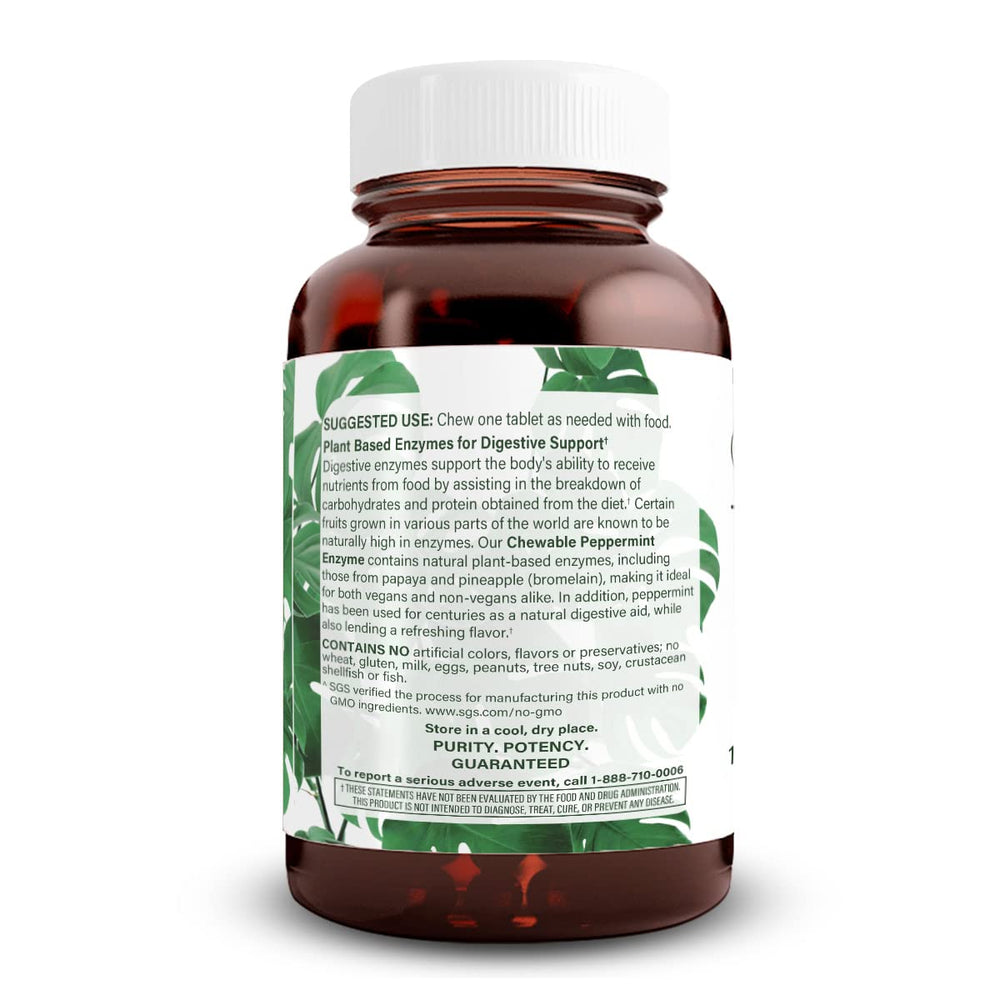 Papain and bromelain enzymes ingredient illustration for digestion