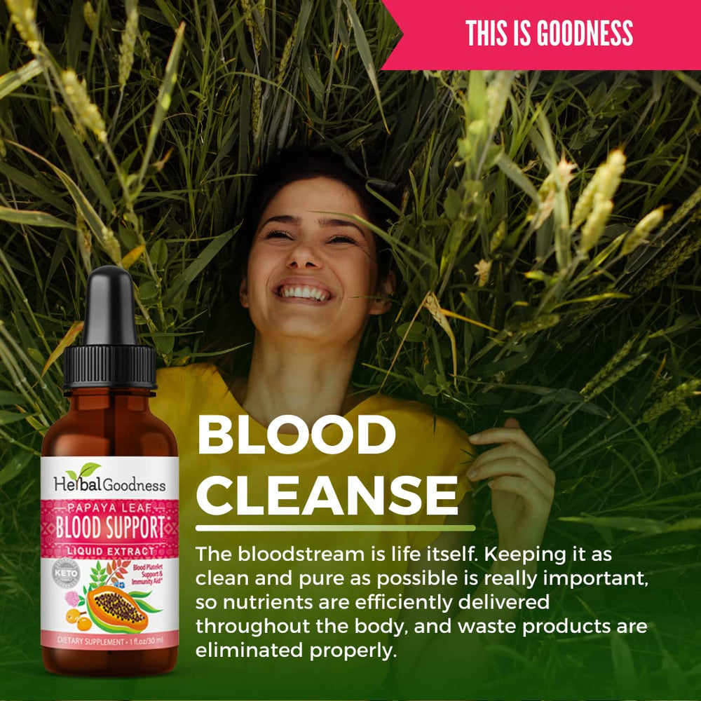 Digestive enzymes concept illustrating blood support