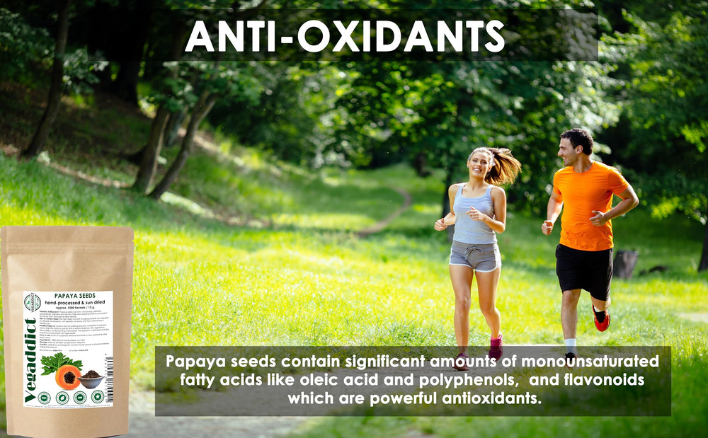 Laboratory tested papaya seeds