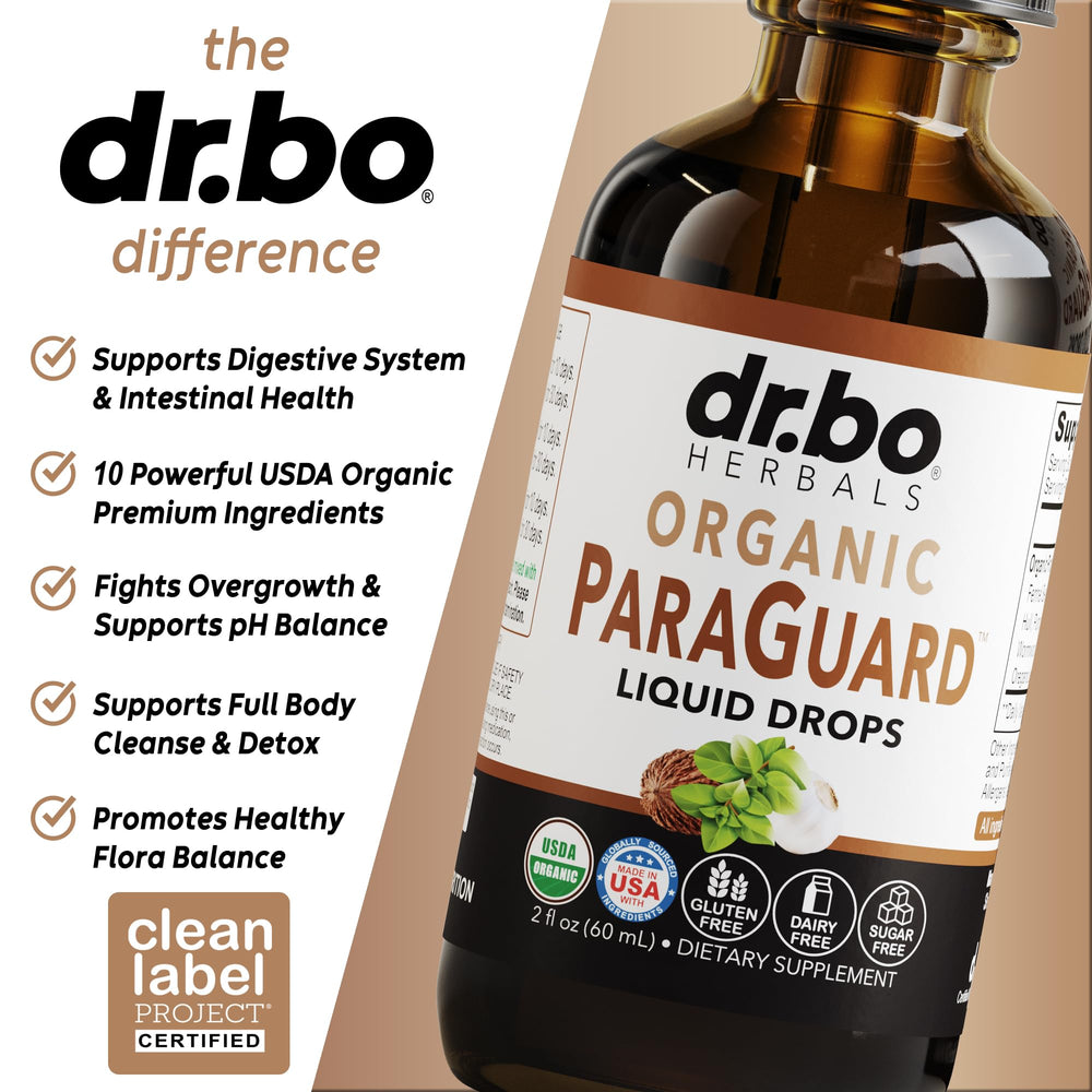 Black walnut and wormwood herbal tincture in ParaGuard