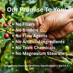 Probiotic blend with 90 million CFU inside the capsule