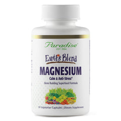 Paradise Herbs Earth's Blend Magnesium Supplement bottle