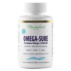 Sustainably sourced EPAX fish oil for Paradise Omega-Sure