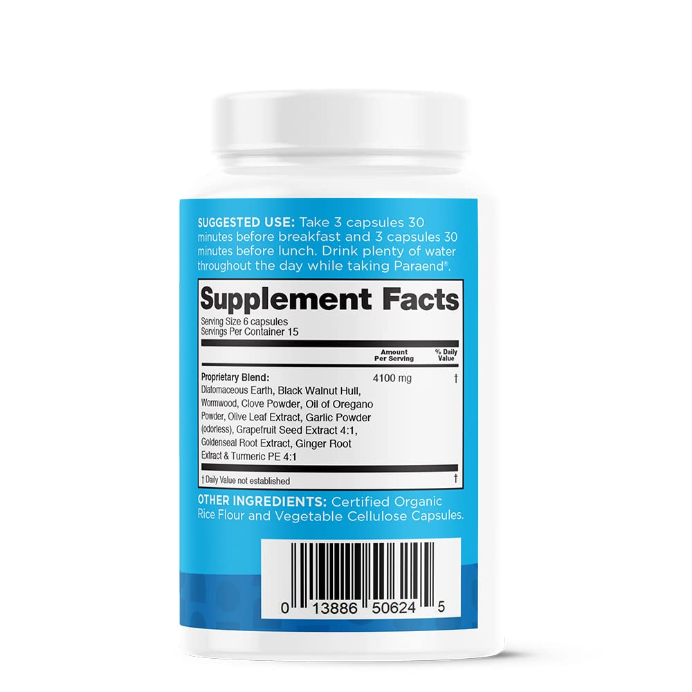 ParaEnd capsules 90-count packaging close-up