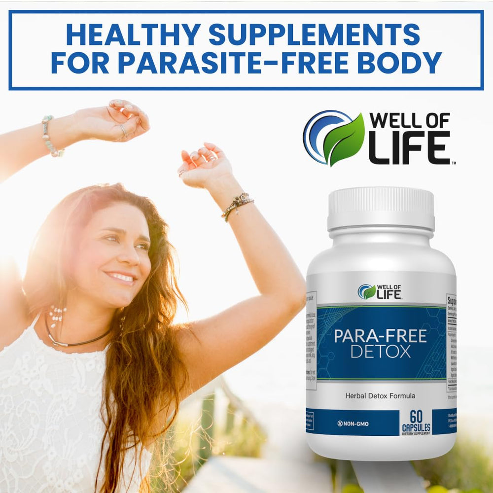 Para-Free Detox cranberry closeup emphasizes immune-support ingredients and antioxidants