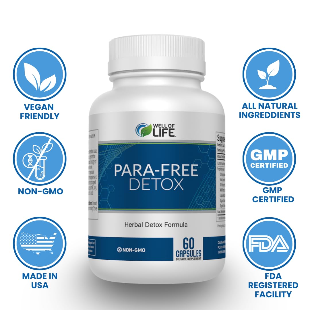 Para-Free Detox garlic bulb closeup shows natural immune-support botanicals