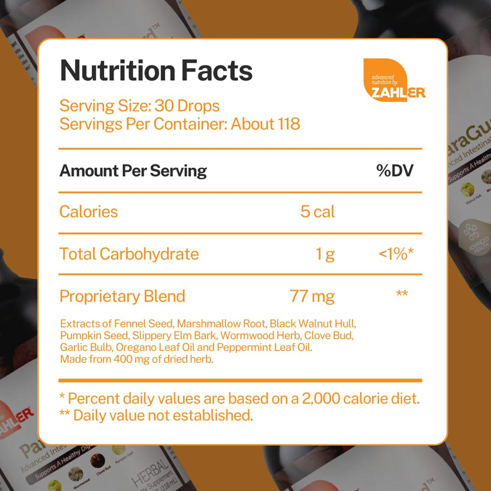 Garlic bulb featured in ParaGuard formula