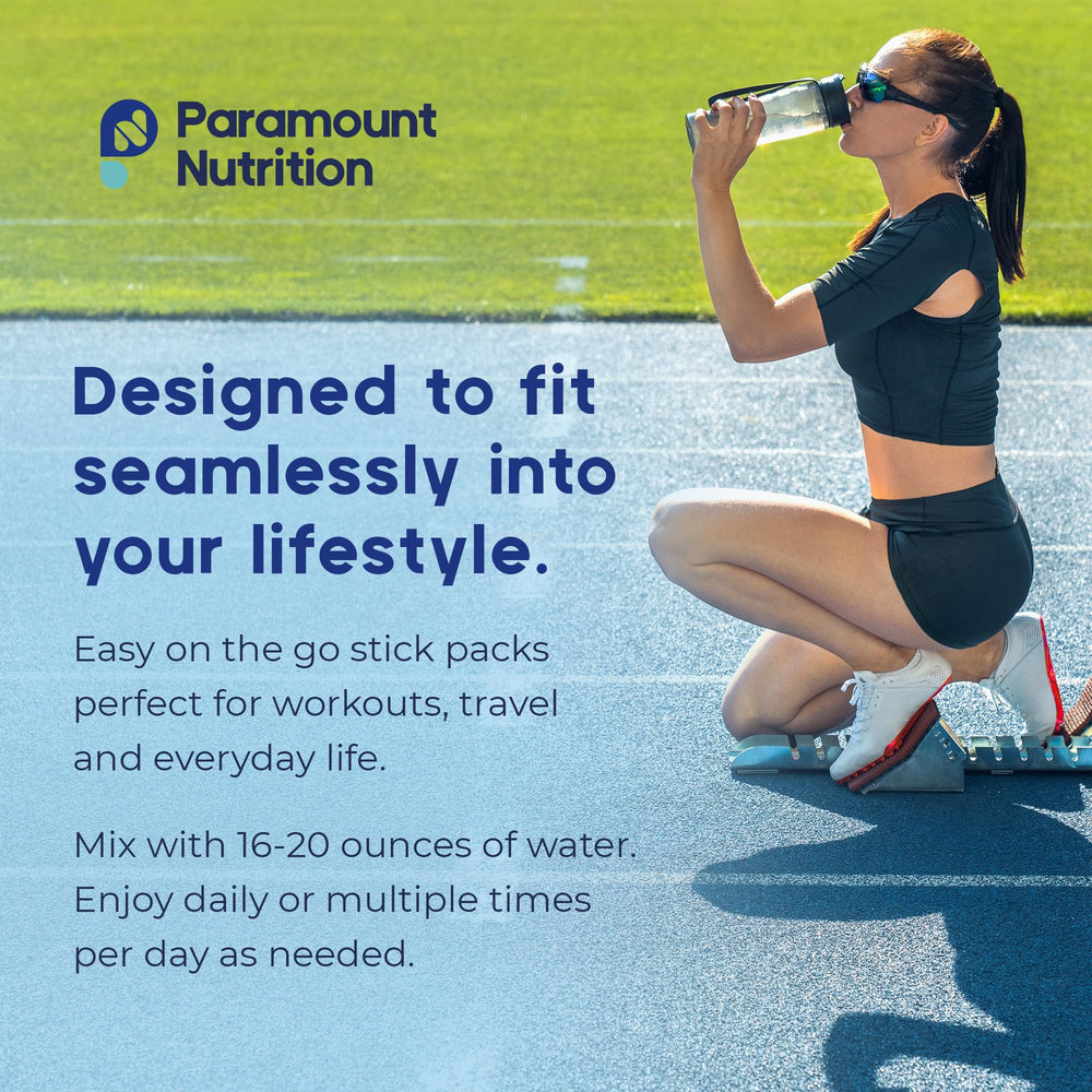 Berry mix electrolyte sticks packets ready to mix