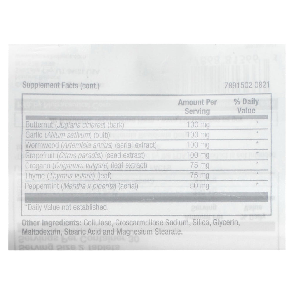 Parazide Clenz packaging and label