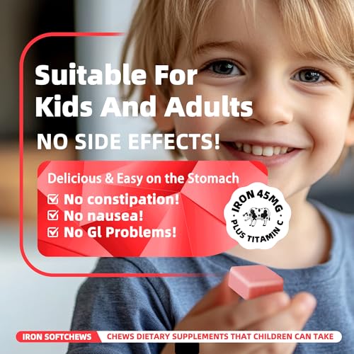 60-count bottle packaging for Parhaat Iron Soft Chew