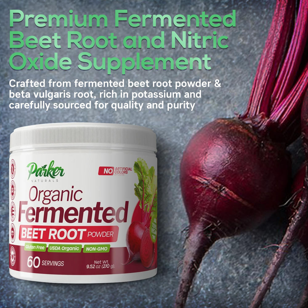 Beet root powder supporting healthy blood flow and circulation