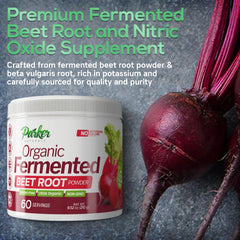 Beet root powder supporting healthy blood flow and circulation
