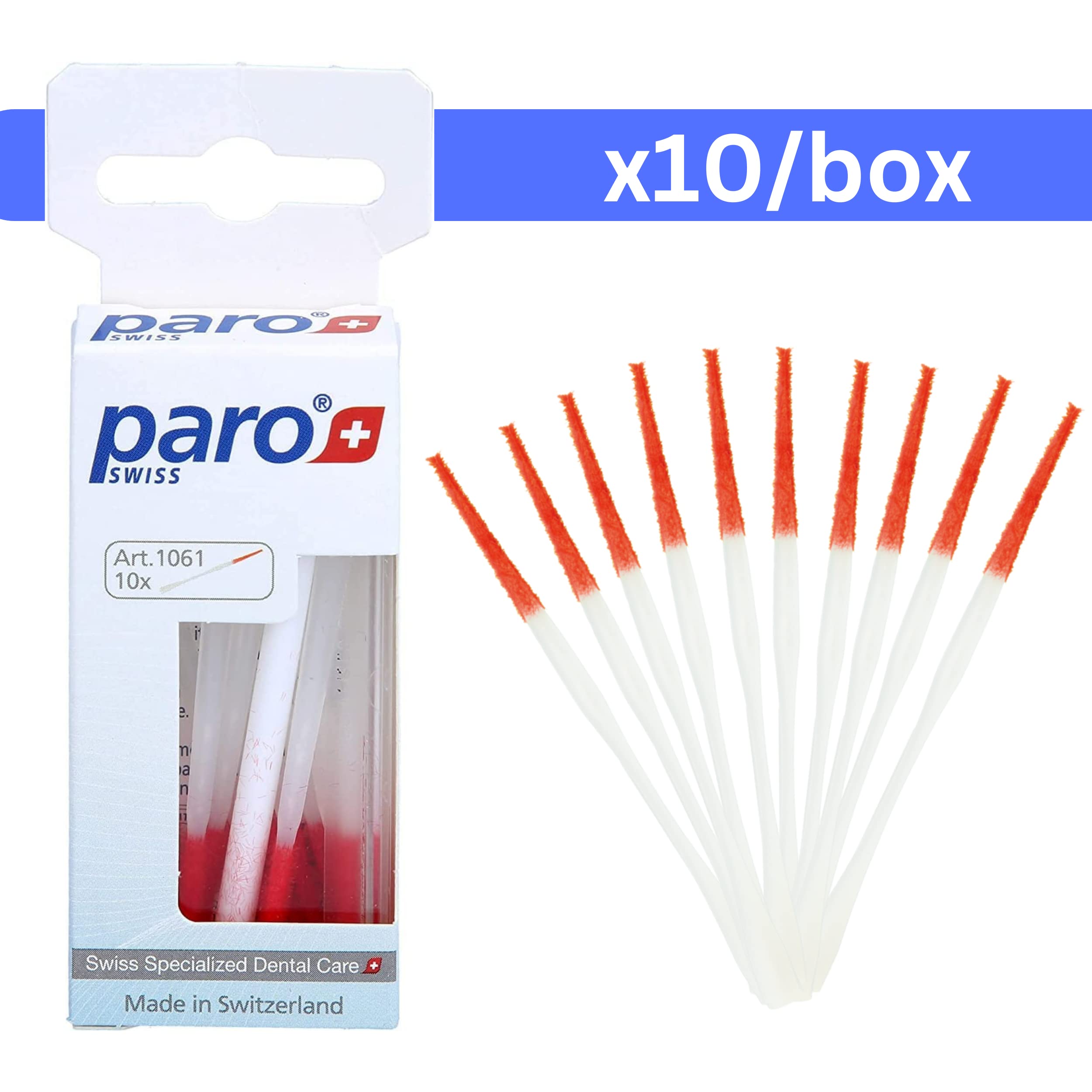 Close-up of Paro Brush Stick slim ergonomic design