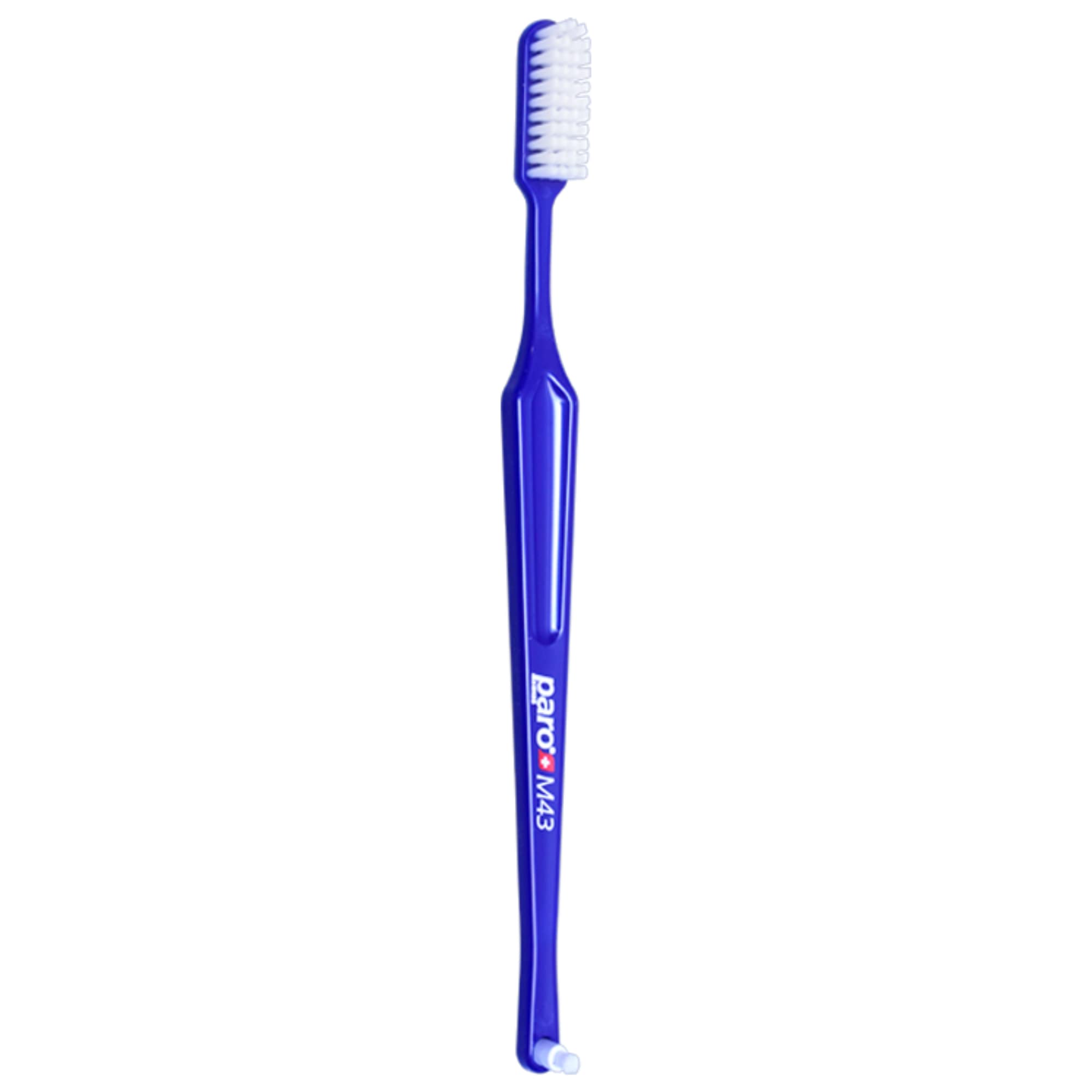 Close-up of Paro M43 Inter Space F end handle for accessing difficult areas