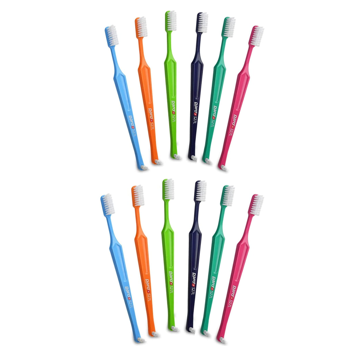 Paro S27L toothbrush with small head and soft bristles