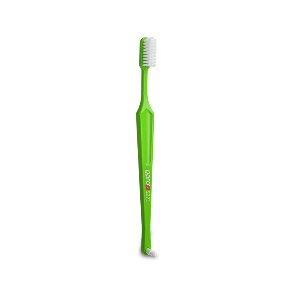 Close-up of 3-row 27-tuft brush head