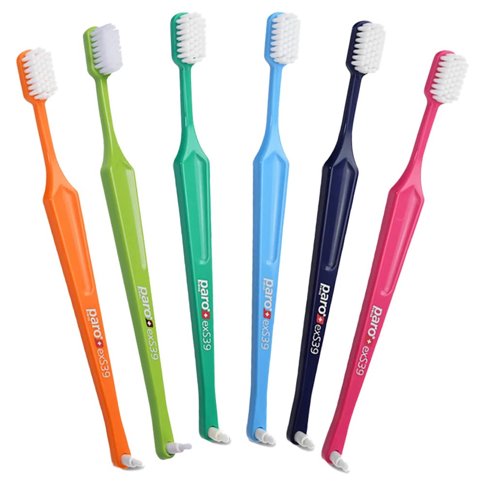 Paro exS39 extra sensitive toothbrush front view