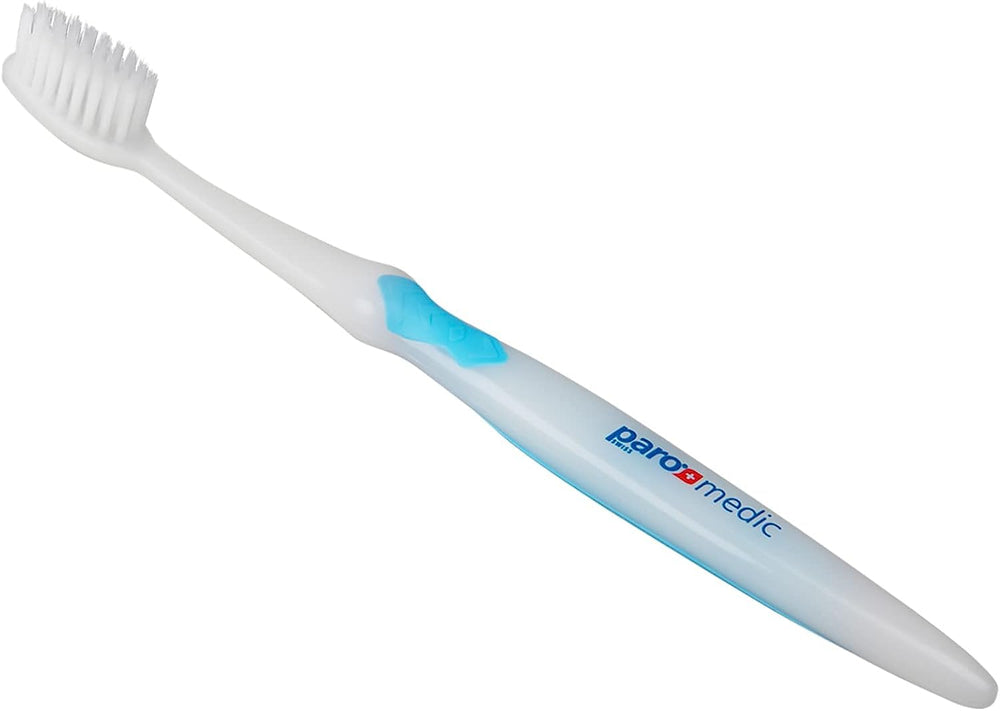 Paro Medic Soft Toothbrush light blue color