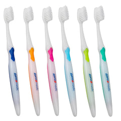 Paro Medic Soft Toothbrush close-up with conical soft filament