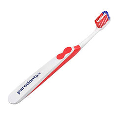 Ergonomic Parodontax toothbrush handle designed for a firm grip