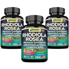 Parrox 8-in-1 adaptogen blend capsules – hero product image