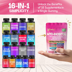 Parrox open bottle revealing gummies for easy daily multinutrient intake