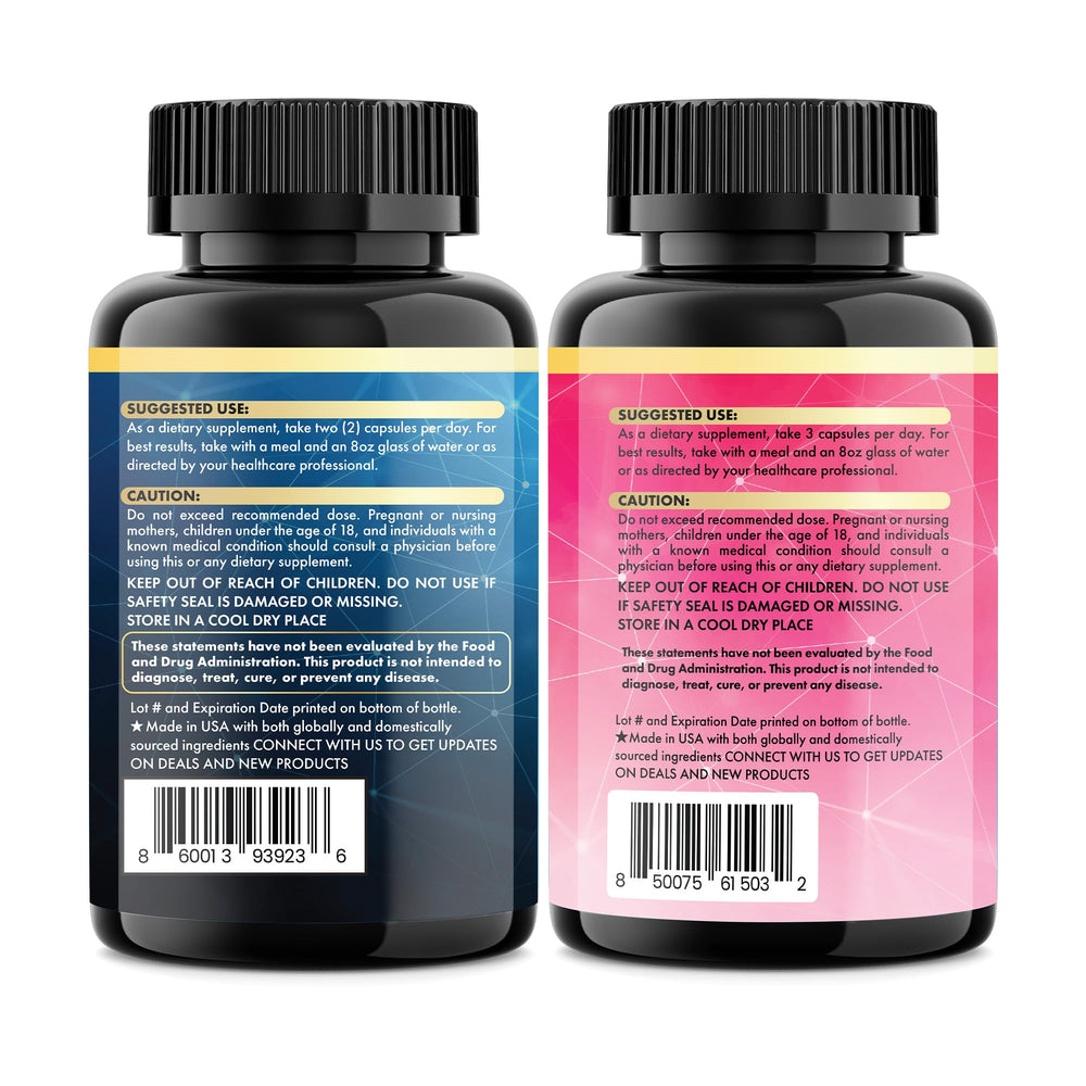 Made in USA GMP-certified facility label