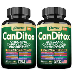 Parrox CanDitox capsules bottle front view