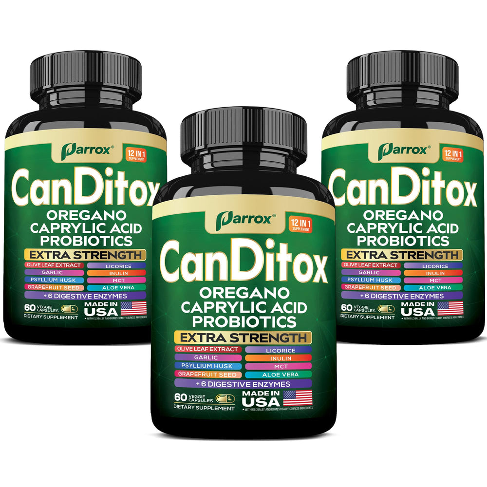 Parrox CanDitox capsules main bottle image